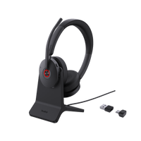 Diadema Inalambrica BH74-With-Stand-UC-USB-C/A de Yealink con Compatibilidad UC Multiplataforma y Acoustic Shield 3.0