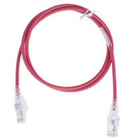 Patch Cord RJ45 6 UTP T568A/B CM/LSOH1 Rojo 2.13 Metros (7 Pies) 28AWG