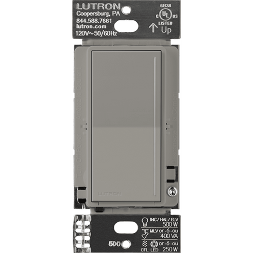 (RadioRa3) Atenuador  táctil SUNNATA Dimmer PRO color blanco mate para linea Radio Ra3, el cable neutro es opcional 250W LED / CFL