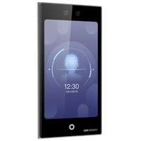 Terminal Facial WiFi PoE / IP68 /IK07 con pantalla de 7" / 10,000 Rostros y 50,000 Tarjetas / 10,000 Huellas (Módulo Opcional) / ISAPI / ISUP 5.0 / Codigos QR y Bluethooth / Intercom SIP Estandar / HIK-IA