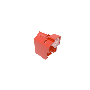 Kit de 100 Dispositivos Para Impedir Desconexión de Plug RJ45, Color Rojo, Incluye 5 Herramientas para Instalar/Retirar