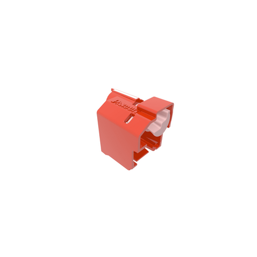 Kit de 100 Dispositivos Para Impedir Desconexión de Plug RJ45, Color Rojo, Incluye 5 Herramientas para Instalar/Retirar