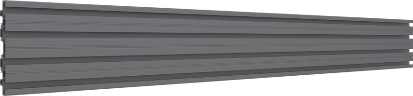RIEL DE MONTAJE PARA SOPORTE DE VIDEOWALL LED DE 125CM  FABRICADO EN ALUMINIO