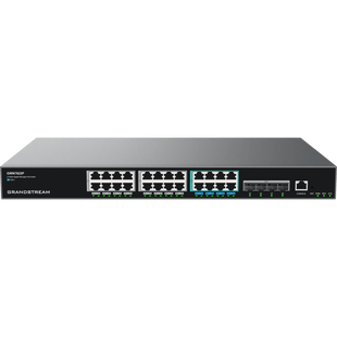 Switch PoE Multigigabit Capa 3 / 24 Puertos Ethernet PoE (16x 1G, 8x 2.5G)/ 4 Puertos SFP+ / PoE++ Dinámico / IPv6 e IPv4 / VLAN Avanzada / QoS / Stacking hasta 4 Dispositivos / Administración Web y CLI
