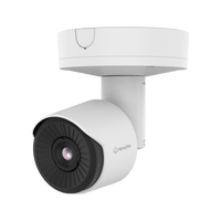 Cámara Térmica AI Radiométrica QVGA / Detector Microbolómetro 384x288 / Clasificación AI Persona-Vehiculo / Rango Temperatura -40°C a 550°C / NETD ≤30mK / IP66 IK10 / PoE y 12VDC / ONVIF S,G,T,M