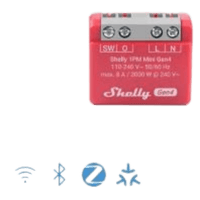 Mini Interruptor inteligente Wi-Fi 2.4 / medición de consumo, /1 canal 8A 110-240 / compatible con asistentes de voz