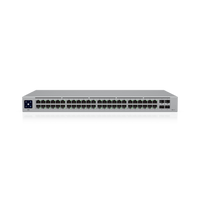 USW-48 — Switch Layer 2 de 48 Puertos GbE + 4 Puertos SFP con Diseño Fanless para Funcionamiento Totalmente Silencioso