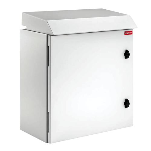 Gabinete Rack 19 UR ProTek Tipo 3R Exterior con Ventiladores y Termostato / 92.2 cm x 60 cm x 61 cm / Acero Gris RAL 7035