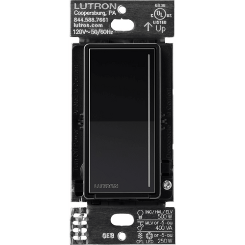 (RadioRa3) )Atenuador (dimmer) Auxiliar de pared, compañero de atenuadores multilocación. Usar en 3 vías o escalera.