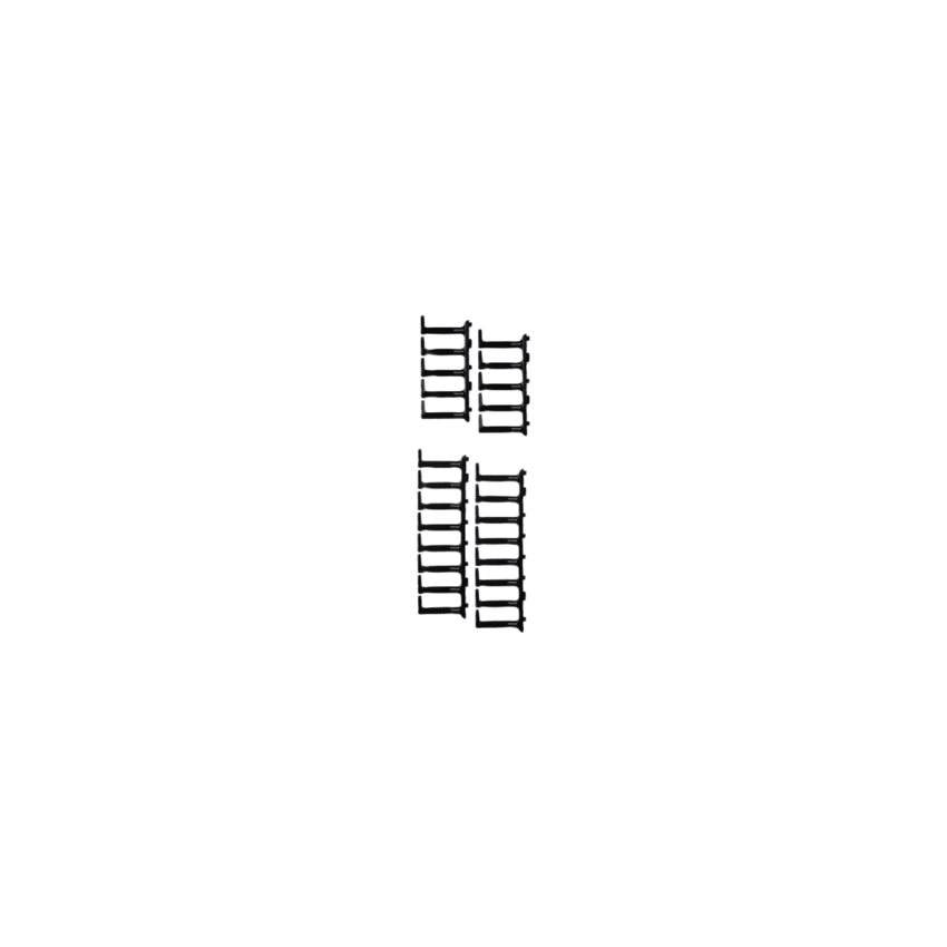 Kit de Dedos Para Administración de Cables en Gabinetes FlexFusion™ Light, de 48 UR, Dedos de 100 mm de Longitud, Color Negro