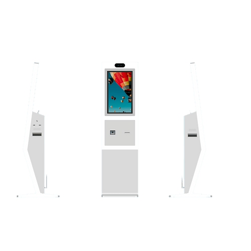 Máquina de Consulta de Estacionamiento/ Pantalla Táctil Capacitiva 21.5" Full HD / Localización de Vehículos / Guía Visual de Rutas / Sistema de Cobro Múltiple / Impresora Térmica / Instalación