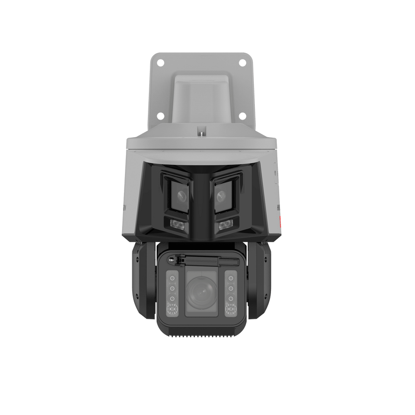 PTZ IP 4 Megapixel / 32X Zoom / Dual Light (100 mts IR / 30 mts Luz Blanca) / Polimero Anticorrosivo (Ideal para Zonas Costeras o Alta Salinidad) / AutoSeguimiento / DARKFIGHTER / Exterior IP67 / NEMA 4X / C5 / Micro SD