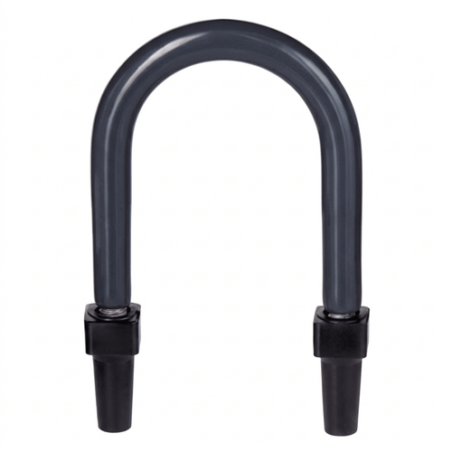 Abrazadera U de Pata Larga con Recubrimiento de PVC para Tubo de 1 1/4" (32 mm).