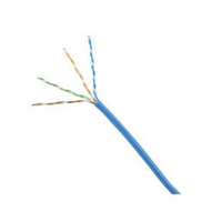 Bobina de Cable UTP 305 Metros (1000 Pies) de Cobre, NetKey, Reelex, Azul, Categoría 6 (24 AWG), 1000Mbps, PVC (CM), de 4 Pares
