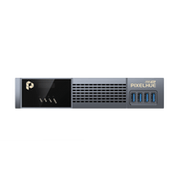Procesador AVoIP Dual-Streaming / Encoding y Decoding Integrado / Algoritmo InstSight + H.264/H.265 / 1G Ethernet + Fibra Óptica SFP / KVM Multi-Plataforma / PoE+ / 8 Capas 1080p / Sincronización Nanosegundo