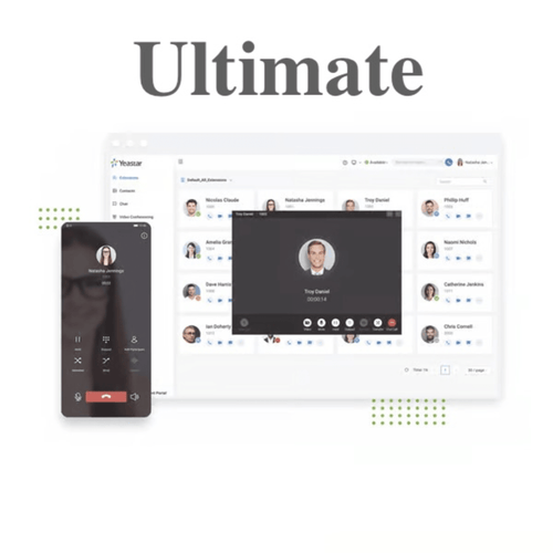 Extensión anual de usuario para conmutador en nube Yeastar Ultimate Edition