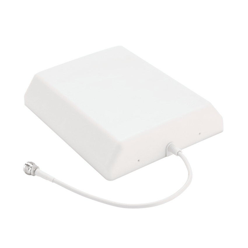 Antena Direccional tipo panel para interior. 806-960 MHz/ 1700-2100 MHz. 9 dBi de Ganancia.