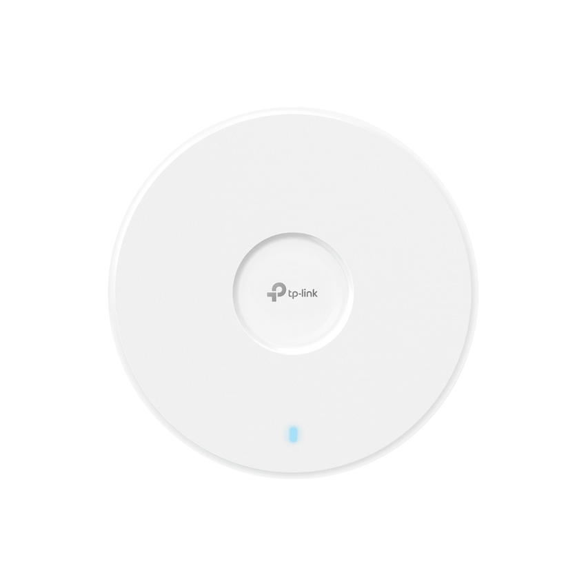 Punto de Acceso Omada / Wi-Fi 7 BE5000 MU-MIMO 2x2 / 1 Puerto 2.5 Gbps / Mesh Omada / Operaciones Multiencale (MLO) / Configuración por Controlador o Stand-Alone / Para Montaje en Techo/pared / Alimentación PoE+