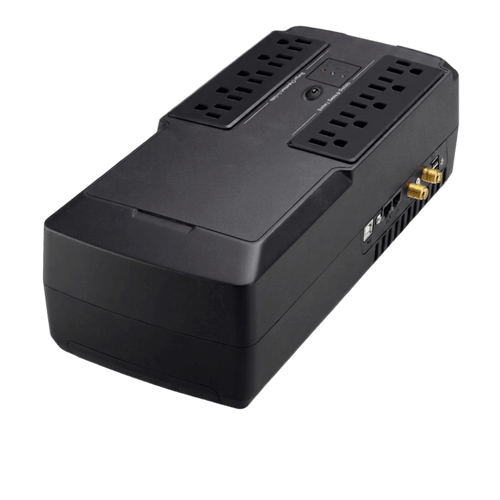 UPS de 350 VA/255 W, Topología Standby, Entrada 120 Vca NEMA 5-15P, Tipo Gabinete Compacto, Con 6 Tomas NEMA 5-15R