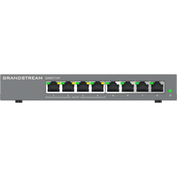 Switch de Red Administrable Capa 2 Lite / 8 Puertos Gigabit Ethernet / 4 Puertos PoE / VLAN / QoS / Snooping IGMP / Montaje en Pared y Escritorio / Compatible con GDMS