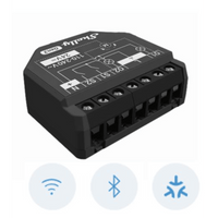 Apagador inteligente Wifi 2.4 / 2 canales  Para apagador doble / 10A por canal / Compatible con asistentes de voz