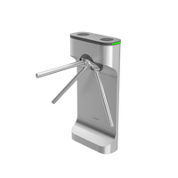 Torniquete Trípode con Diseño Slim Ultra Estético / Uso Rudo / LEDs Indicador de Entrada y Salida / Acero Inoxidable / Exterior Protegido