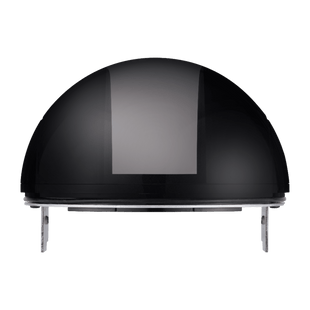 Cubierta de Domo Ahumado SPB-PTZ85W / Aluminio Blanco RAL 9003 / Compatible PTZ PLUS Hanwha Vision / Diámetro 158 mm (6.2 in) / Peso 204 g