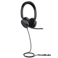 Diadema Yealink UH48 Dual Teams USB-C/A Certificada para Teams y Soporte Multiplataforma UC