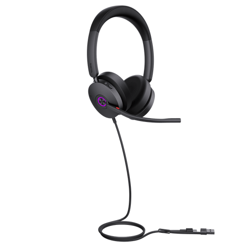 Diadema Yealink UH48 Dual Teams USB-C/A Certificada para Teams y Soporte Multiplataforma UC