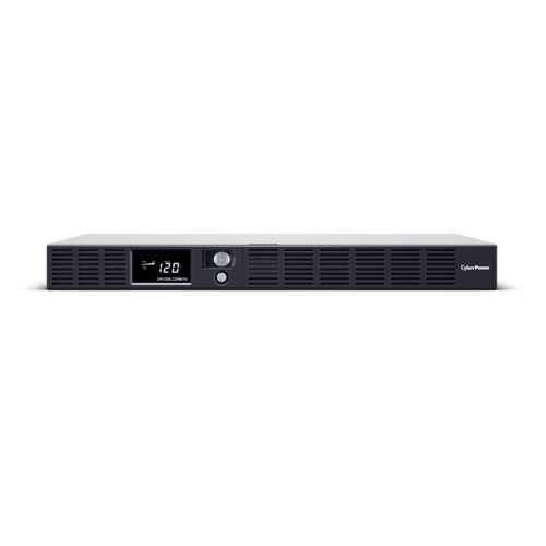 UPS de 1000 VA/600 W, Topología Línea Interactiva, Entrada 120 Vca NEMA 5-15P, Tipo Rack 1 UR, Con 6 Tomas NEMA 5-15R