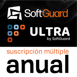 SoftGuard ULTRA MÚLTIPLE (Licencia Anual) / Software de Monitoreo / Plataforma Integral / Central de Alarmas / Video / GPS / Apps Móviles / CRM