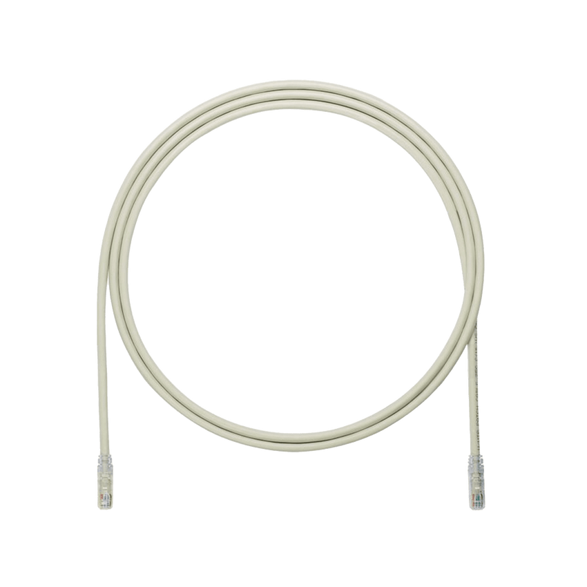 Cable de Parcheo UTP, Cat6A, 24 AWG, CM, Color Gris, 3 ft