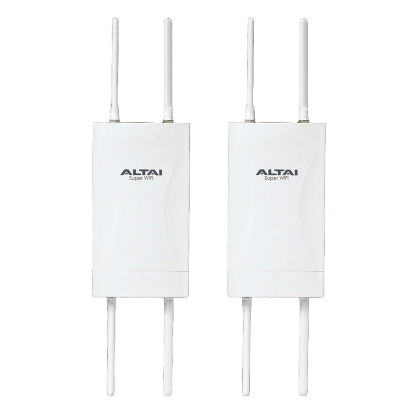 Kit de 2 Unidades del Punto de Acceso WiFi 6, PTMP Omnidireccional, Cobertura Hasta 300 m, Doble Banda Simultanea en 2.4 y 5 GHz, Hasta 2.976 Gbps, Hasta 256 Usuarios Concurrentes, Administración en Nube Gratis con INSIGHTS