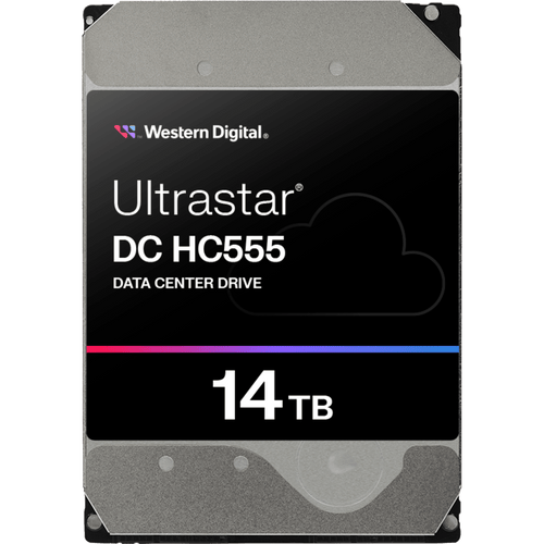 Disco Duro para Centro de Datos Ultrastar DC HC550 / 14TB / 7200 RPM / SATA 6Gb/s/ HelioSeal® 6ta Generación / EAMR y Triple Stage Actuator / 2.5M Horas MTBF / 5 Años de Garantía