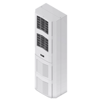 Aire Acondicionado SpectraCool Slim Fit S16 Interior, Uso en Gabinetes de Telecomunicaciones, 13500 BTU, 460 Vca, de Acero, Color Gris Claro