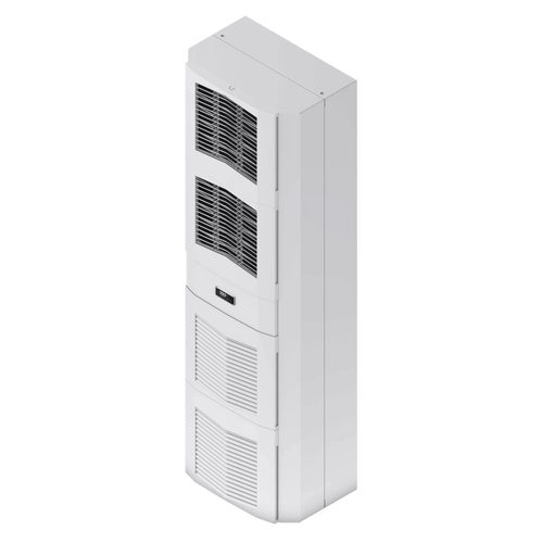 Aire Acondicionado SpectraCool Slim Fit S16 Interior, Uso en Gabinetes de Telecomunicaciones, 13500 BTU, 460 Vca, de Acero, Color Gris Claro
