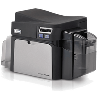 Impresora de Tarjetas ID FARGO DTC4250e / Dye Sublimation y Transferencia Térmica de Resina / Resolución 300 dpi / Seguridad AES-256 / Interfaz USB 2.0 y Ethernet / Capacidad de Tarjeta de Entrada 100 Tarjetas