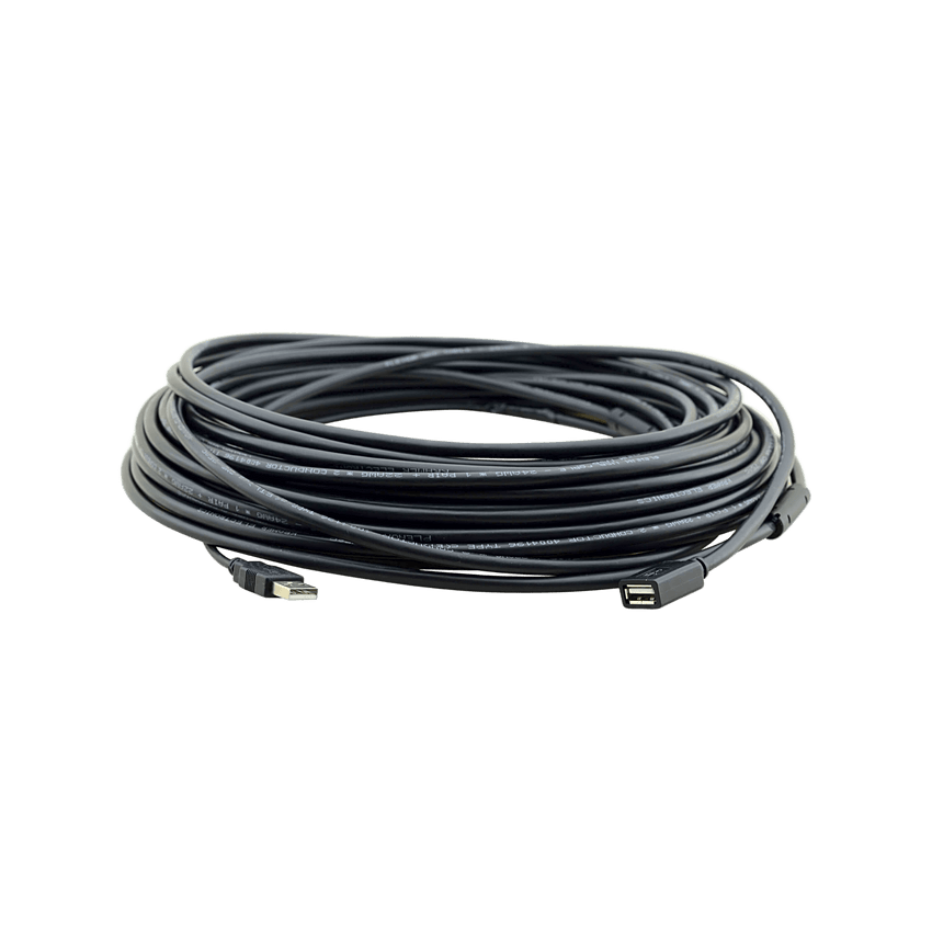 Cable Extensor Activo USB 15.20 mts | USB 2.0 Alta Velocidad 480 Mbps | Alimentación por Bus | Sin Drivers | Hubs Integrados 1-2 Tiers