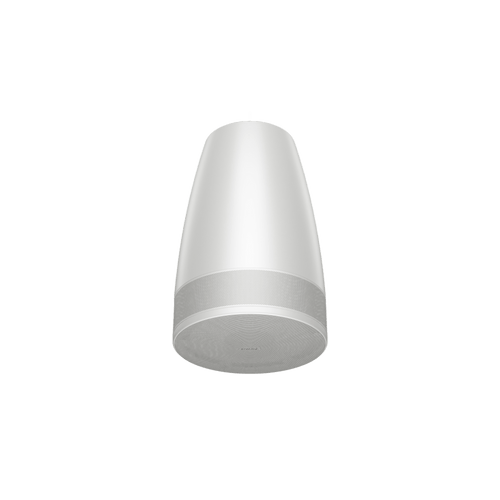Altavoz Colgante Luna | Designmax | Sistema de Rango Extendido | Array Circular Ring Array™ 8 Drivers | Woofer 8" Integrado | Cobertura 140° | Color Blanco