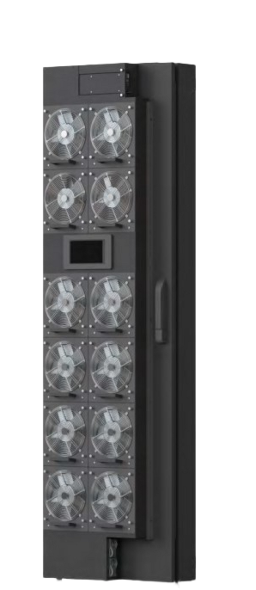 Enfriador de Puerta Trasera para Rack 42U / 800W Agua Refrigerada / 12 Ventiladores DC Hot-Swap / Ethernet SNMP Modbus / Hoffman RackChiller RDHX PRO