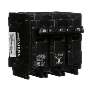 Interruptor automático enchufable tipo QP 3 polos, 40 amp