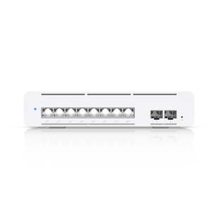 USW Pro XG 8 PoE Switch PoE++ Capa 3 Etherlighting™ de 8 Puertos 10GbE (Todos PoE++) y 2 Puertos SFP+ con Disponibilidad PoE de 155W