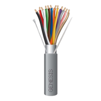 Carrete de 305 Metros (1000 Pies) / Cable 12 x 18 AWG / Color Gris / Blindado / Riser / Aplicaciones de Audio Control de Acceso y Automatización