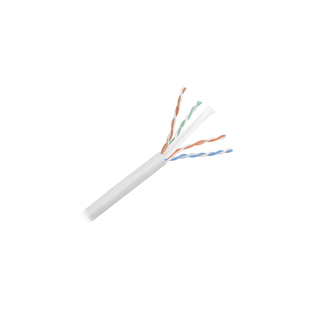 Bobina de Cable UTP 305 m. de Cobre, NetKey, Reelex, Gris, Categoría 6 (24 AWG), 1000Mbps, PVC (CM), de 4 pares
