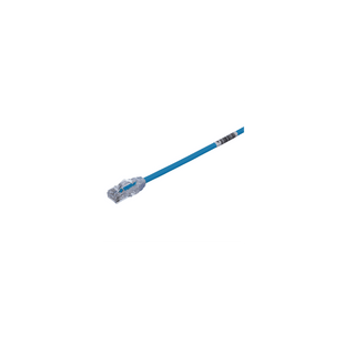 Cable de Parcheo UTP Cat6A, CM/LSZH, Diámetro Reducido (28AWG), Color Negro, 7 ft
