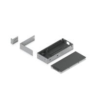 Kit para instalar en rack switches USW-PRO-MAX-16-POE o USW-PRO-MAX-16, 1UR, con base para fuente de alimentación y cable