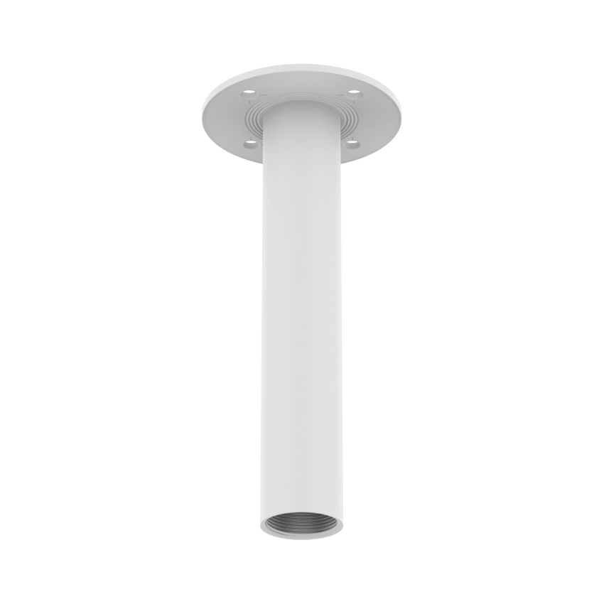 Soporte de Techo SBP-300CMI / Aluminio / Blanco / Peso 800g / Carga Máxima 10kg / Compatible con Modelos Hanwha Vision / Certificaciones EAC UL CE FCC