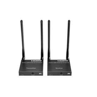 Kit Extensor Inalámbrico HDMI | 4K@60Hz 4096x2160 | Tecnología ipcolor STREAM | Banda 5G 5.18-5.24 GHz | Distancia 50 m | Conexión de Hasta 1 a 4