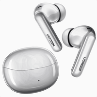 Auriculares Inalámbricos HiTune T3 Pro con Cancelación Activa de Ruido / Bluetooth 5.4 / Autonomía 30 Horas con Estuche / USB-C / Carga Rápida / AAC-SBC