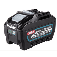 Batería LXT Litio-Ion de 40V 5.0 Ah, con indicador de nivel de carga.